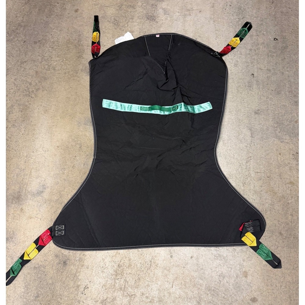 Lumex Graham-Field Full Body Sling Large F113 Black Patient Lift 450lb Capacity
